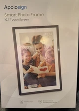 Apolosign Smart Photo Frame 10.1 Touch Screen 10:53 Digital Picture Frame