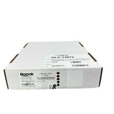 Qorpak GLC-13072 20mL Flint Glass Vial 24-400 PTFE Cap 72/Case