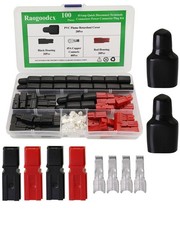 20 Pair 45A Quick Disconnect Terminals Connectors 4-6mm  10-12AWG Battery C...