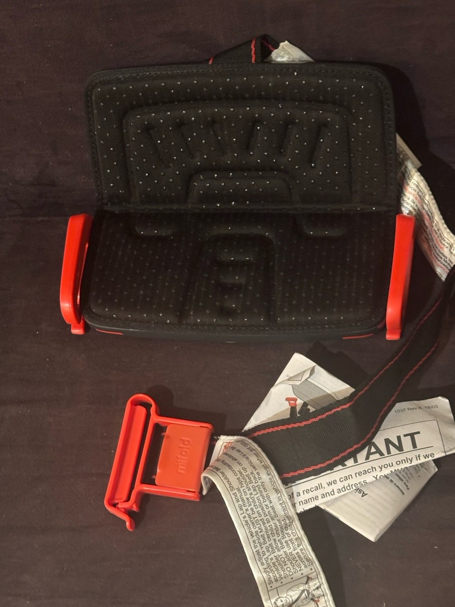Mifold Grab and Go Car Booster Seat Slate Grey for sale online | eBay