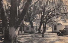 New Smyrna Florida Poole's Modern Camp, B/W Photo Print, Postcard U27239