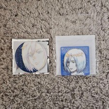 Attack on Titan Mikasa Acrylic Keychain Badge Set, WIT Line Drawing, Bulk Sale