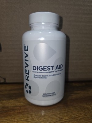 Revive Digest Aid Digestive Support 90 Vegetarian Capsules Exp 10/27 316700983