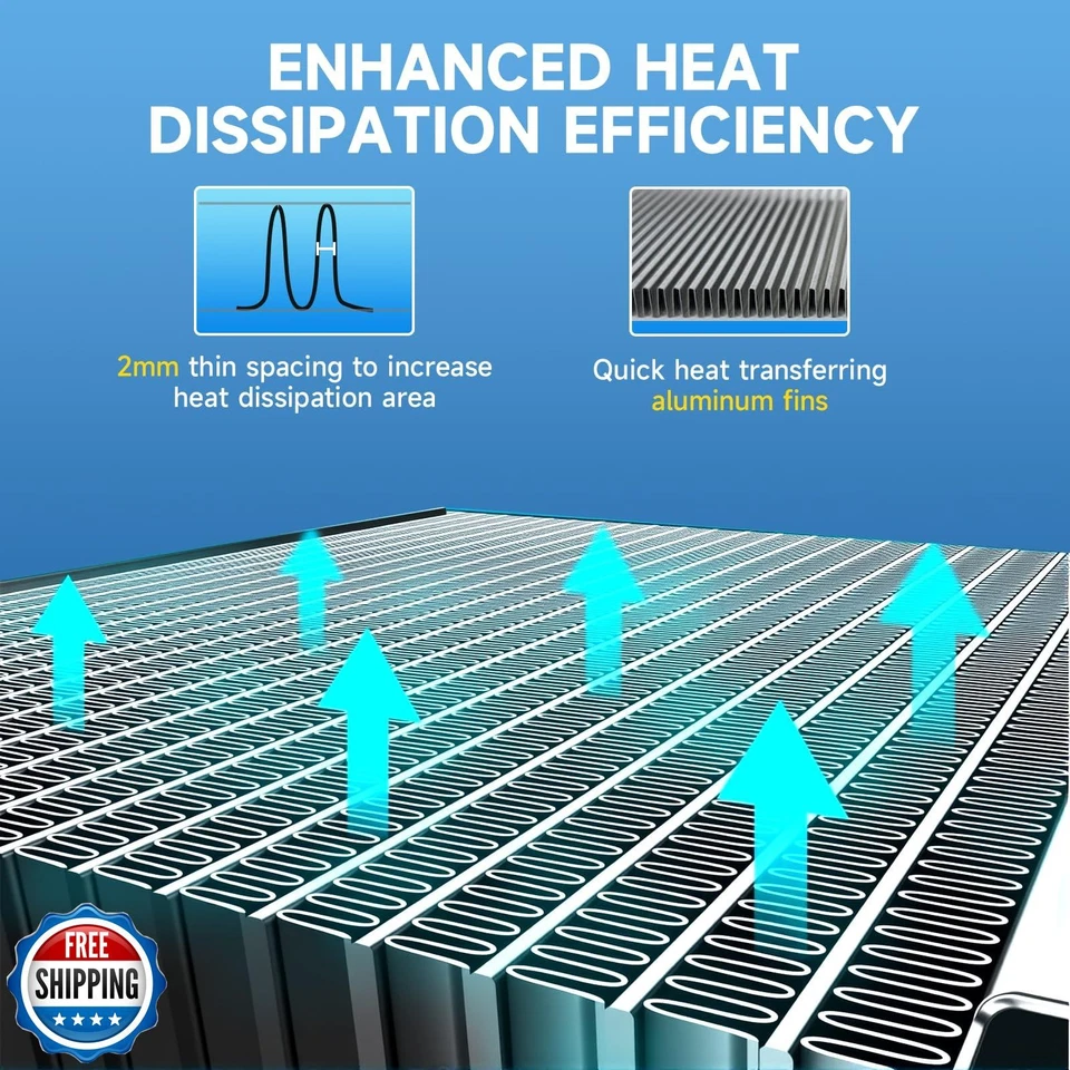 RAYTEN CU2883 Engine Radiator Replacement, Compatible with Ram 2005-2007 Dako - Image 2 of 4