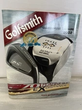 Golfsmith Catalog Magazine Golf Equipment 2002 Snake Eyes Club Making