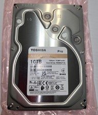 Toshiba N300 Pro 10TB NAS Hard Drive SATA 3 6Gb/s 7200 RPM 512MB Cache *NEW*