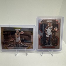 Breanna Stewart & Queen Egbo Panini Prizm Lot WNBA RC Midscreen Fever Storm