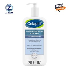 Cetaphil Body Wash, NEW Flare-Up Relief Wash with Colloidal Oatmeal to