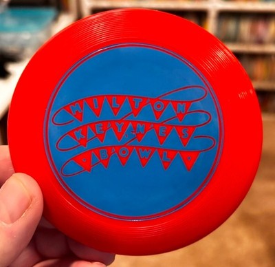 1979 Milton Keynes Bowl MINI Disc Golf Frisbee #328 (Free Innova Pin) Wham-O