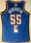 Isaiah Hartenstein Signed NBA FINALS OKC Thunder Jersey Autographed PSA/DNA COA