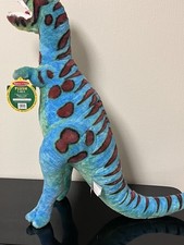 Melissa  Doug 36" Tall Large T Rex Blue Green Tyrannosaurus Rex Dinosaur NWT 