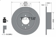 Disque de frein Jeep PATRIOT