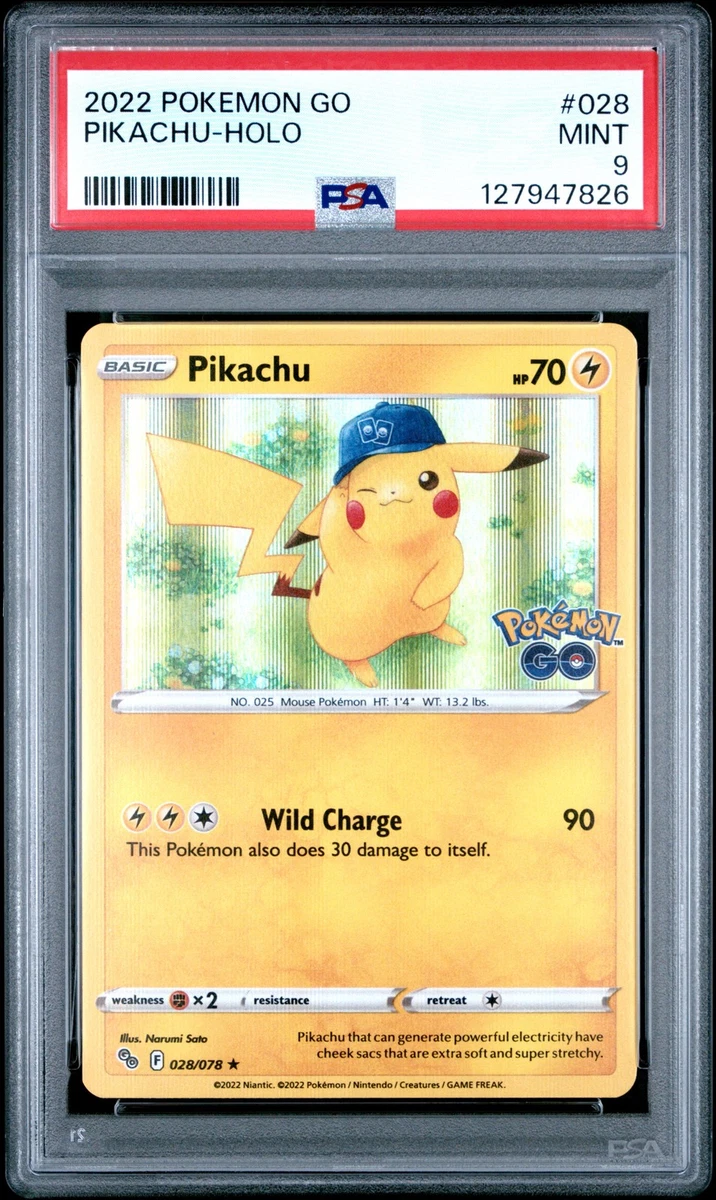 Pikachu 028/071 S10b: Pokémon GO | eBay