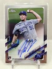 2021 Topps Chrome Kris Bubic ROOKIE Base Auto SP Royals RC Autograph A