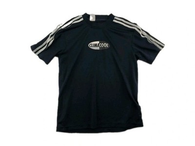 Adidas Climacool T-Shirt Vintage Schwarz Gr. S / M Sportshirt 2004 3-Streifen