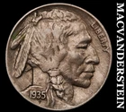1935 Buffalo Nickel-XF+ Scarce Better Date No Reserve #G7480