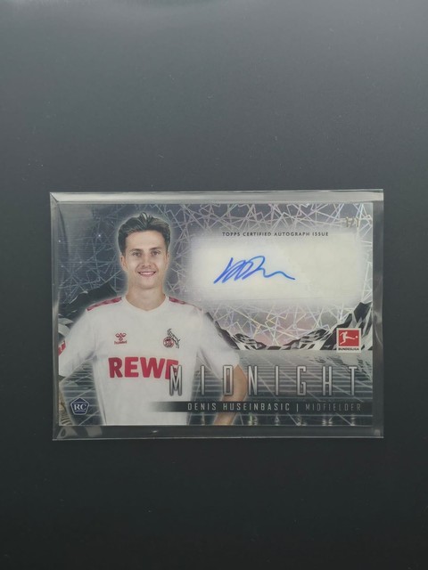 Topps 2023/24 Midnight - Bundesliga - Denis Huseinbasic - Autograph - RC  - 1/1