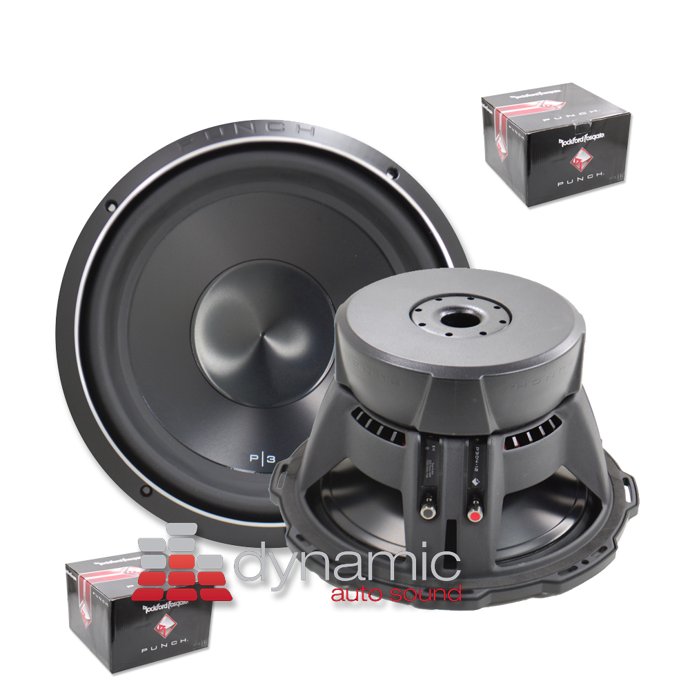 PUNCH P3 12 インチ Amazon.co.jp: Rockford Fosgate Punch P3 シャロー 12インチ