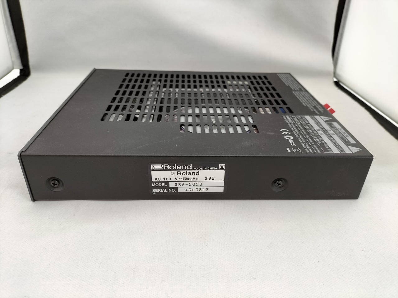 Roland SRA-5050 Mixing Stereo Amplifier With Power Cable Great 