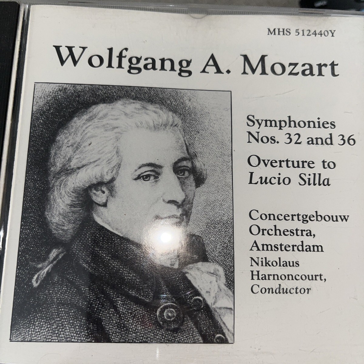 CD TELDEC / WOLFGANG AMADEUS MOZART - SYMPHONIES Number 32 and 36