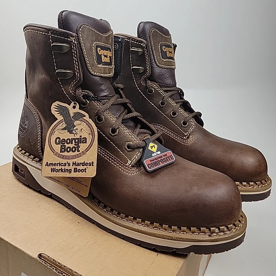 Brown Georgia Boots W Width Boots for Women for sale | eBay display picture 1