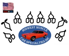 Vinyl Soft Top Molding Body Trim Clips Kit For 68-70 B Body Except Charger B26