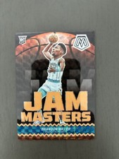 2023-24 Panini Mosaic : Fluorescent Orange Jam Masters Brandon Miller RC SSP /25