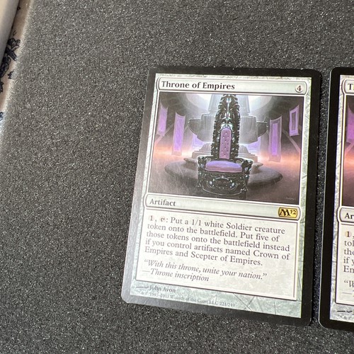 Throne of Empires Magic The Gathering Mtg Rare M12 Card 2 - Picture 2 of 4