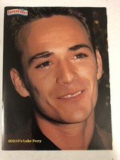 1990s Luke Perry Magazine Pinup Vintage Ephemera Beverly Hills 90210