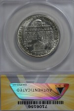 1949/49-D/49-D  .50   ANACS  MS 65 BOOKER T WASHINGTON 3 COIN SET   