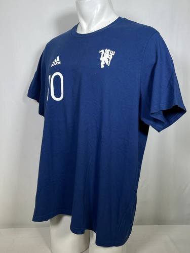 Marcus Rashford #10 Manchester United Fußball Adidas blau Verstärker T-Shirt Herren 3XL - Bild 10 von 15
