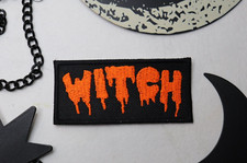 Witch PATCH Iron on/Sew on High-Quality USA Seller Fast Delivery Witchy Style