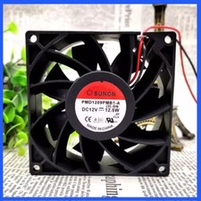 SUNON PMD1209PMB1-A 2 .GN 9038 DC12V 12.5W 9CM 2-Wire Cooling Fan