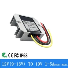 DC-DC Converter 9V 12V to 19V 1A-5A Step Up Boost 95W Laptop Car Power Supply