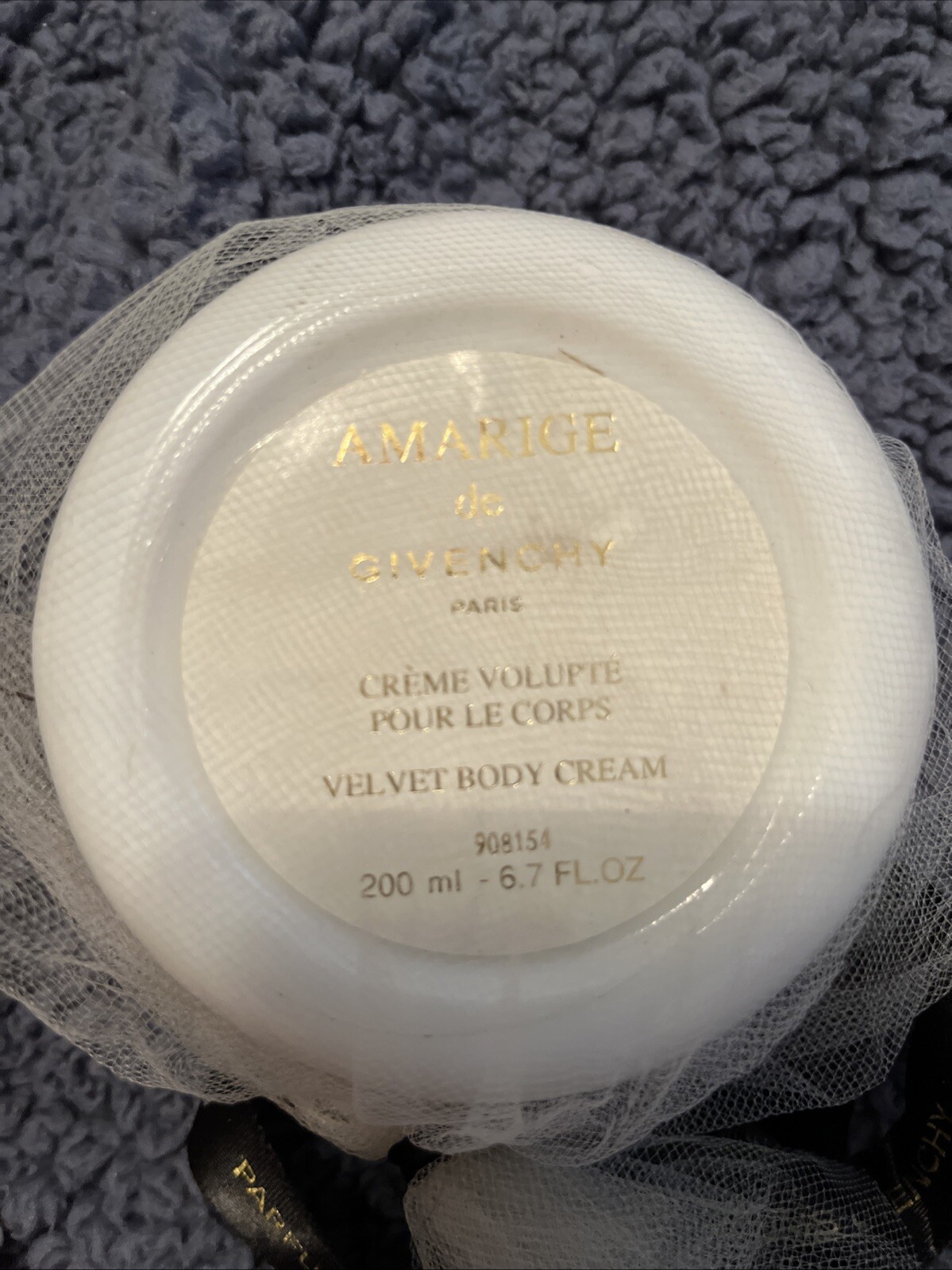 AMIRAGE DE GIVENCHY PERFUMED VELVET BODY CREAM 6.7 oz NWOB VINTAGE