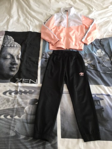 Survêtement Petite Fille Rainbeau - Veste Et Pantalon Vert - Taille L - NEUF