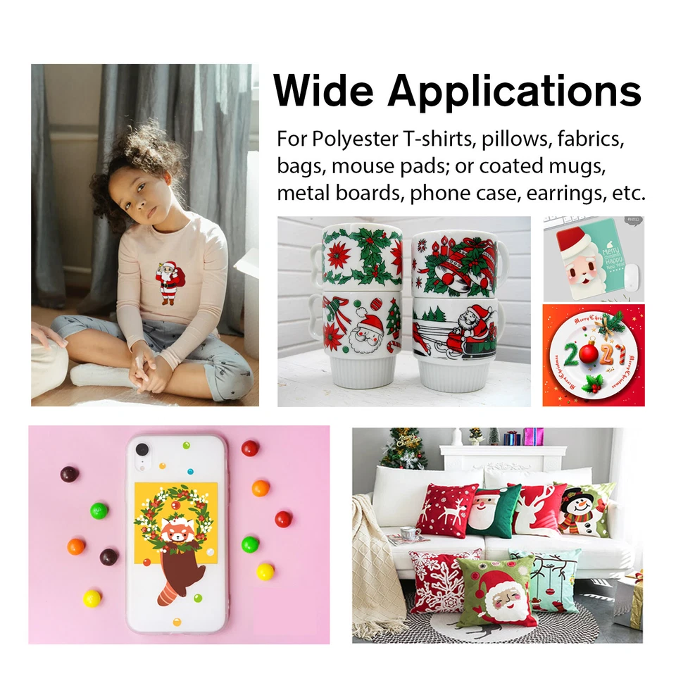 Tinta de sublimación A-Sub 480 ml para ET-2720 2760 2803 2800 2850 4800 WF-7720 7710 Foto 3 de 4