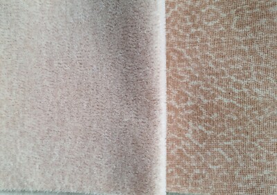 Edition: unique piece, 20 x 70 cm, natural white on light brown-gebatiktem back