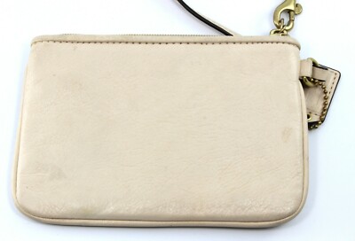 専用1 COACH Persimmon Legacy Leather Wristlet Pouch Case 46730 | eBay