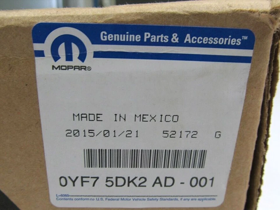 2009-2014 Jeep Patriot Compass Cargo Security Shade (Dark Tan) MOPAR OEM NEW - Image 4 of 4