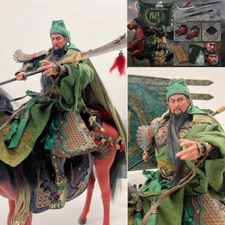 INFLAMES TOYS Guan Yu & The Chitu Horse Set 1/6 Action Figure Deluxe Edition