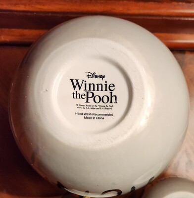 Disney Winnie The Pooh Hunny Pot Cookie Jar Set | eBay