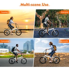 20 inch 7 Speed Folding City Bike Bicycle Folding Bike for Adults Lightweight