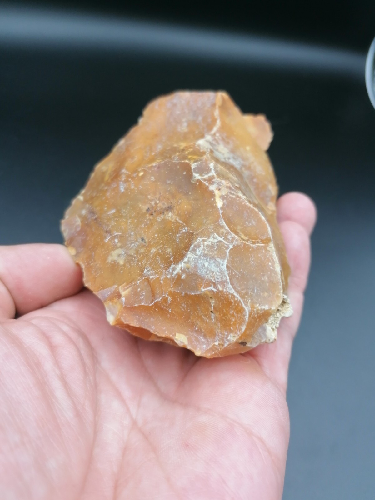 France Lower Paleolithic tool Acheulean Large lateral scraper bifacial ...