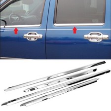For 2004-2012 Chevy Colorado Gmc Canyon Crew Cab Stainless Window Sill Trims