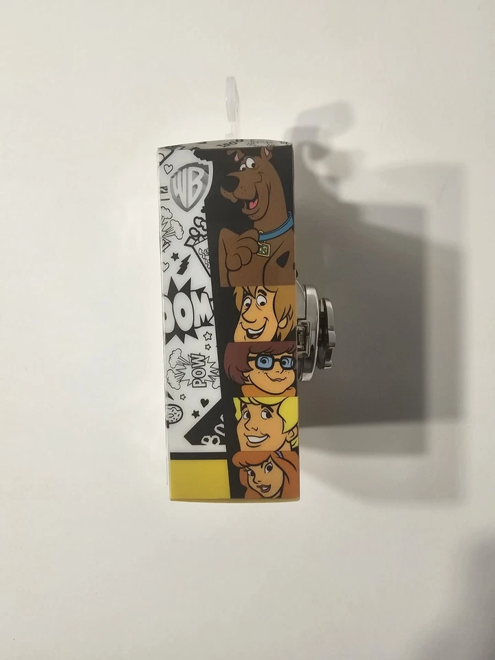 Scooby-Doo SPINS Spinner LCD Black Rubber Band Watch" Warner Brothers Bros. Toys - Image 3 of 4