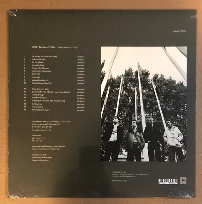 LP Wire Not About To Die (Studio Demos 1977-1978) PF27LP Pinkflag 未開封 /00260 LP: WIRE - Not About To Die Studio Demos 1977-1978 NEW SEALED | eBay