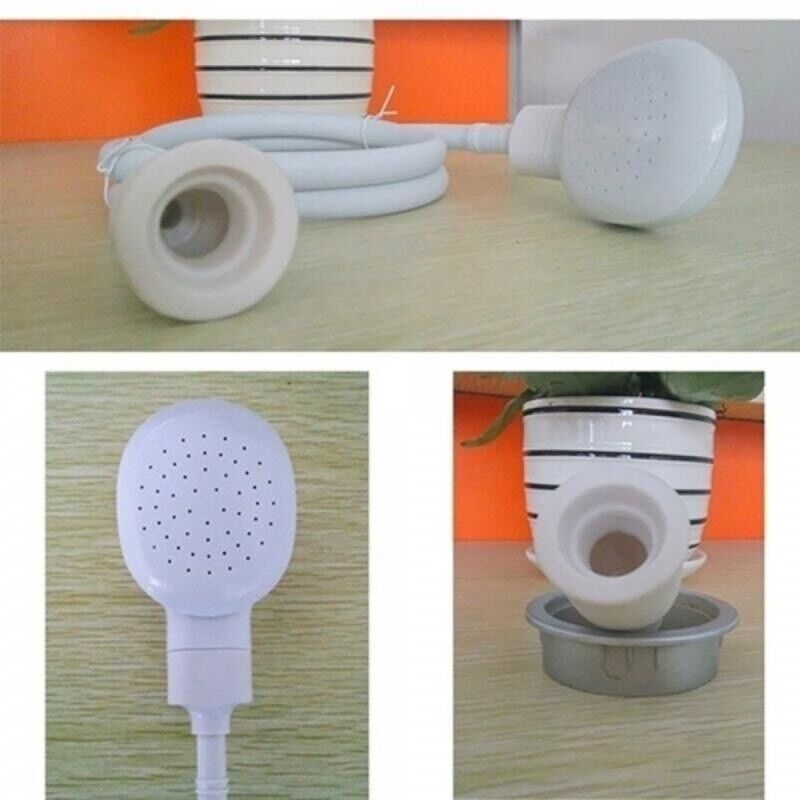 Single Tap Hair Pet Dog Shower Spray Hose Head Bath Tub Sink Faucet