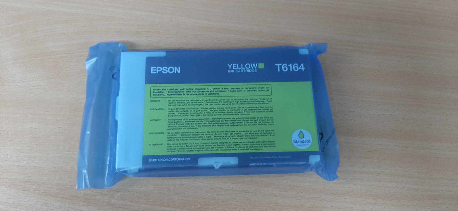 Original Epson T6164 Yellow Ink Cartridge (C13T616400) - CLEARANCE