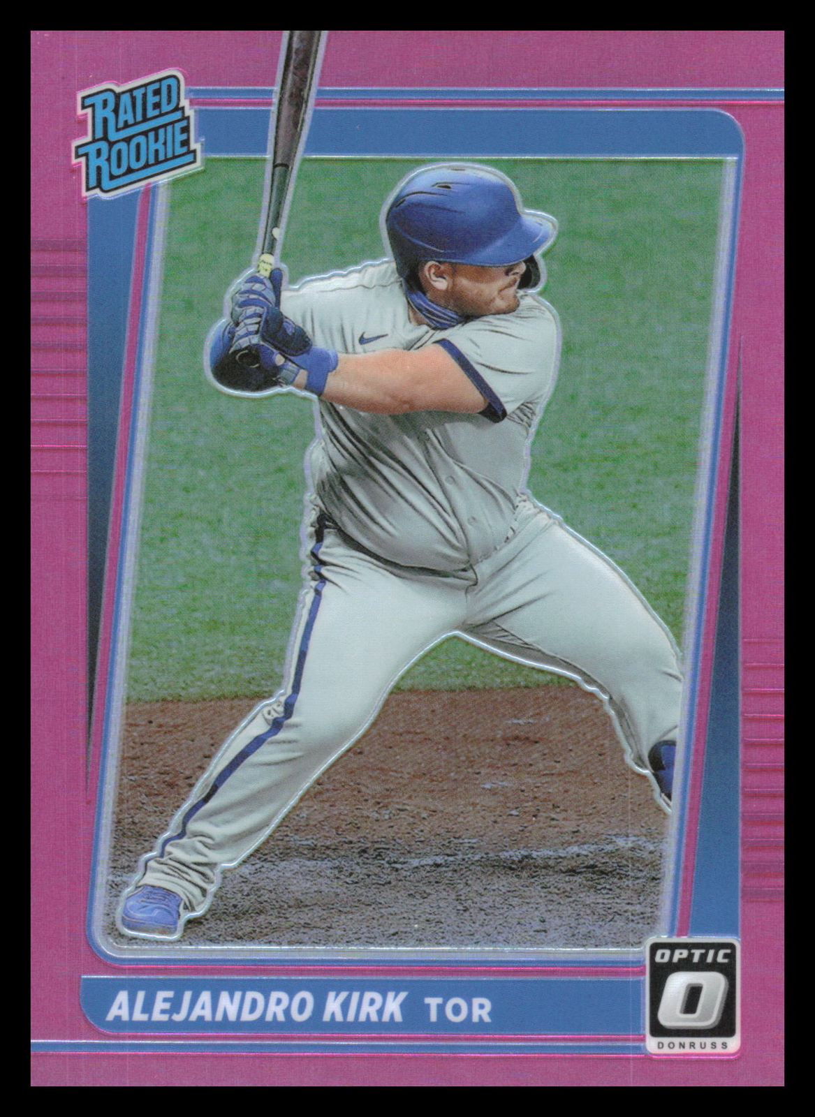 2021 Donruss Optic Alejandro Kirk #63 Holo Pink   RR Toronto Blue Jays 1J